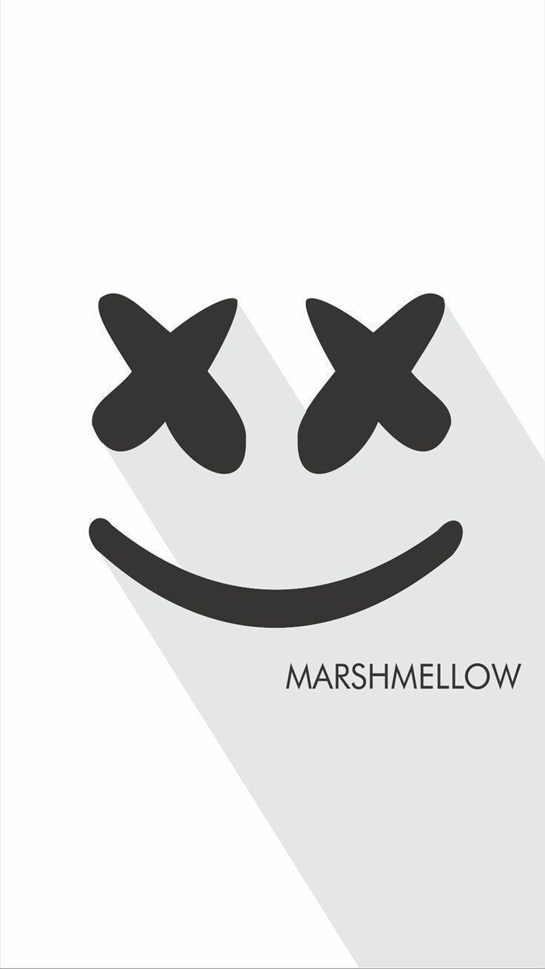 DJ Marshmello Logo 4K Ultra HD Mobile Wallpaper