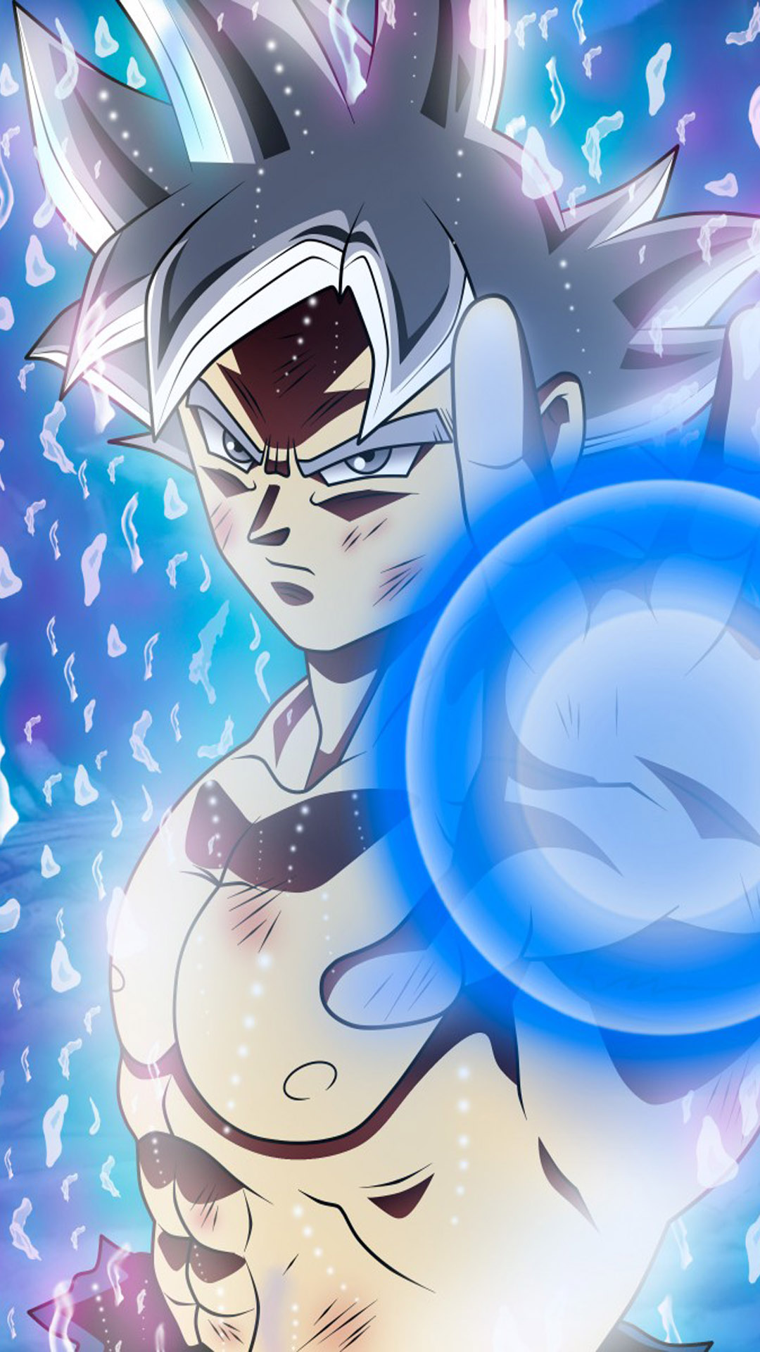 Ultra Instinct Goku In Dragon Ball Super 4K Ultra HD Mobile Wallpaper