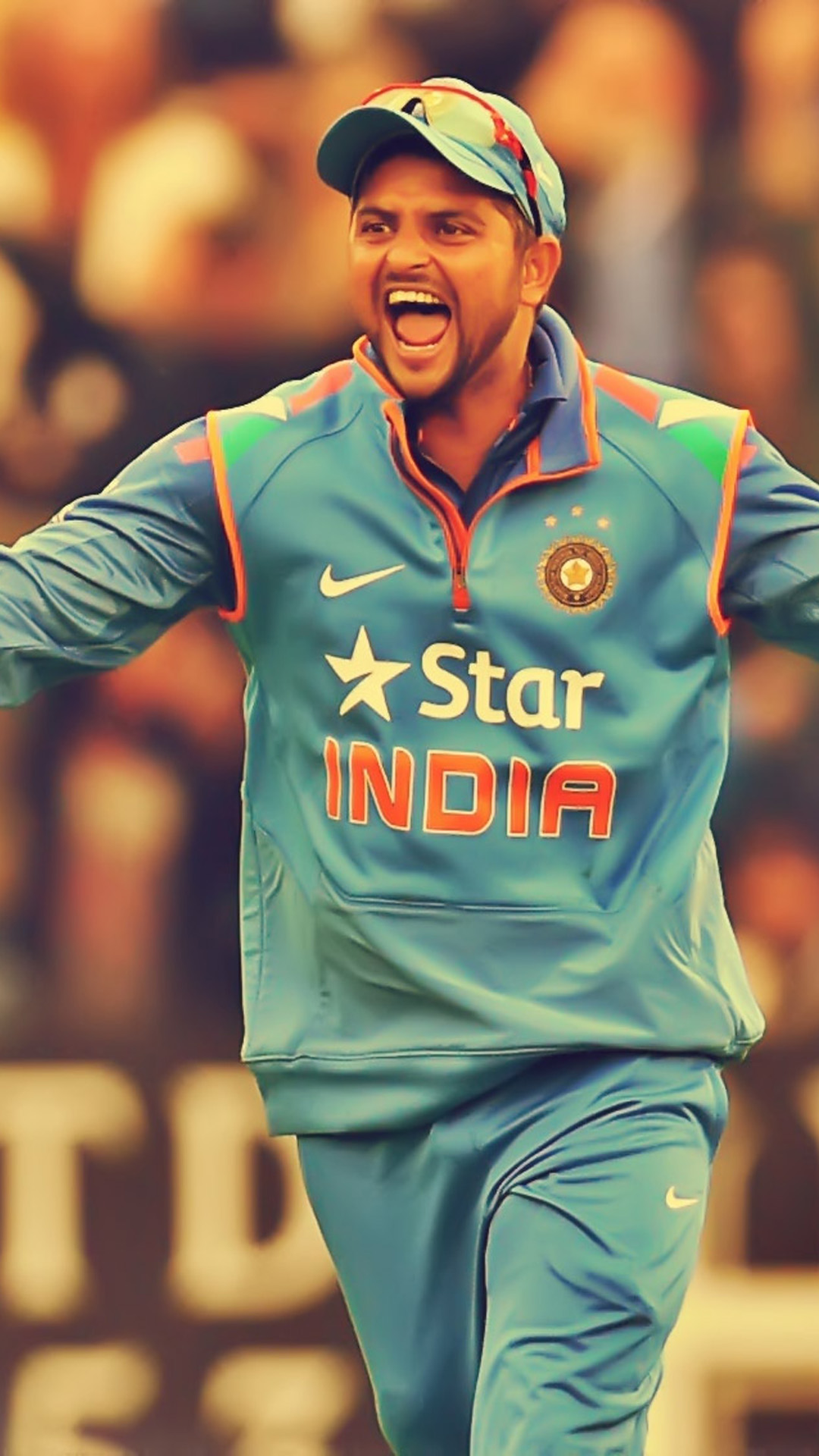 Suresh Kumar Raina Indian Cricket Player 4K Ultra HD Mobile Wallpaper