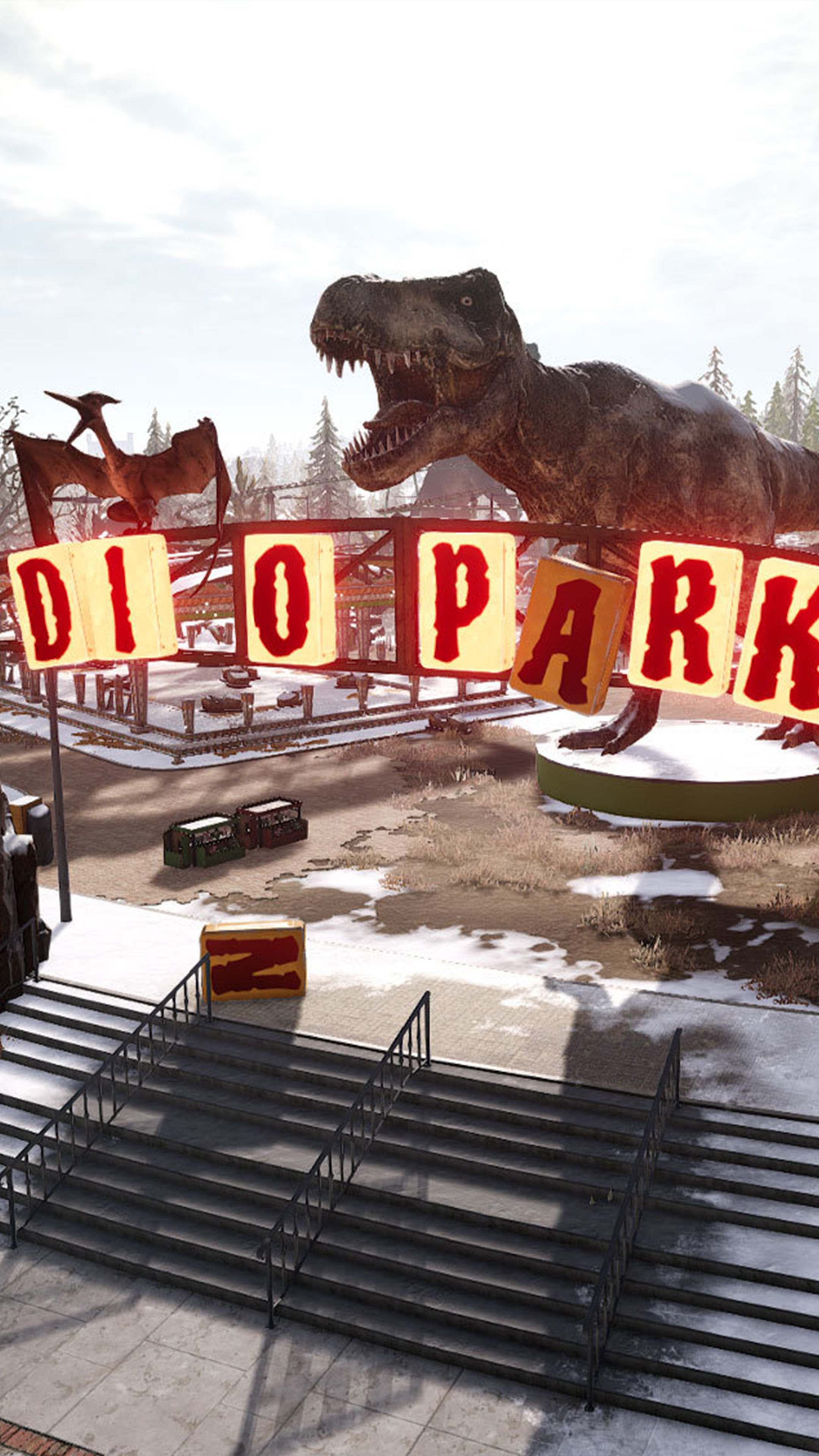 PUBG Dino Park Vikendi PlayerUnknown's Battlegrounds 4K Ultra HD Mobile  Wallpaper
