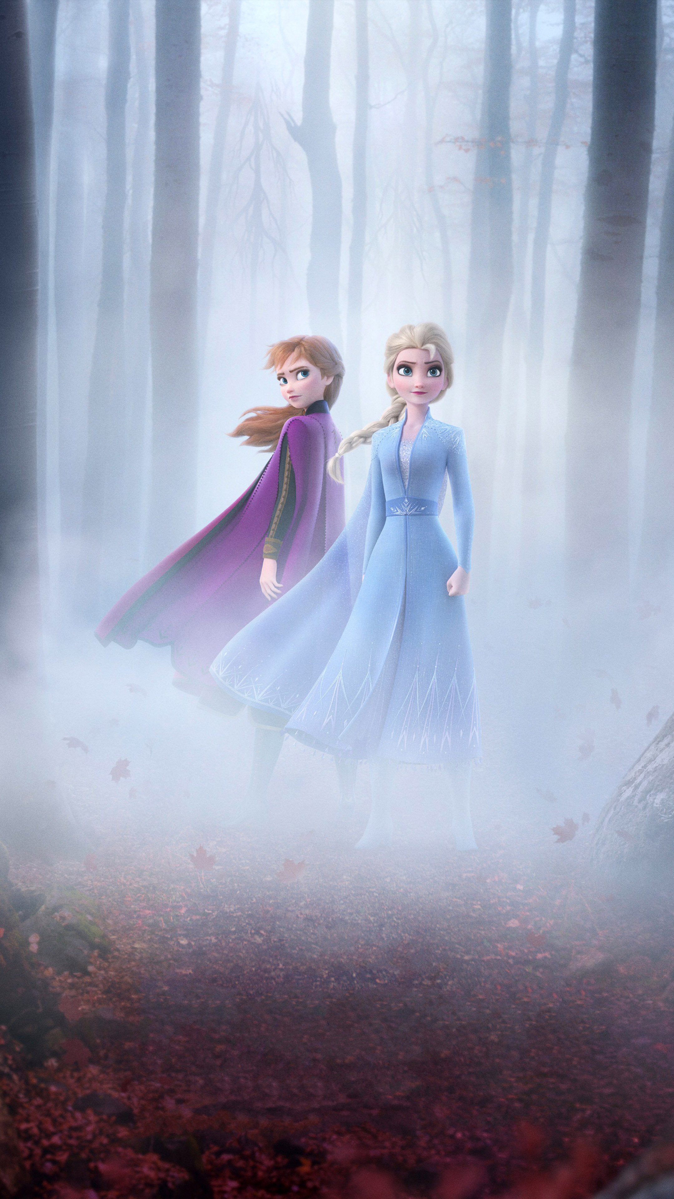 Queen Elsa & Anna In Frozen 2 2019 4K Ultra HD Mobile Wallpaper