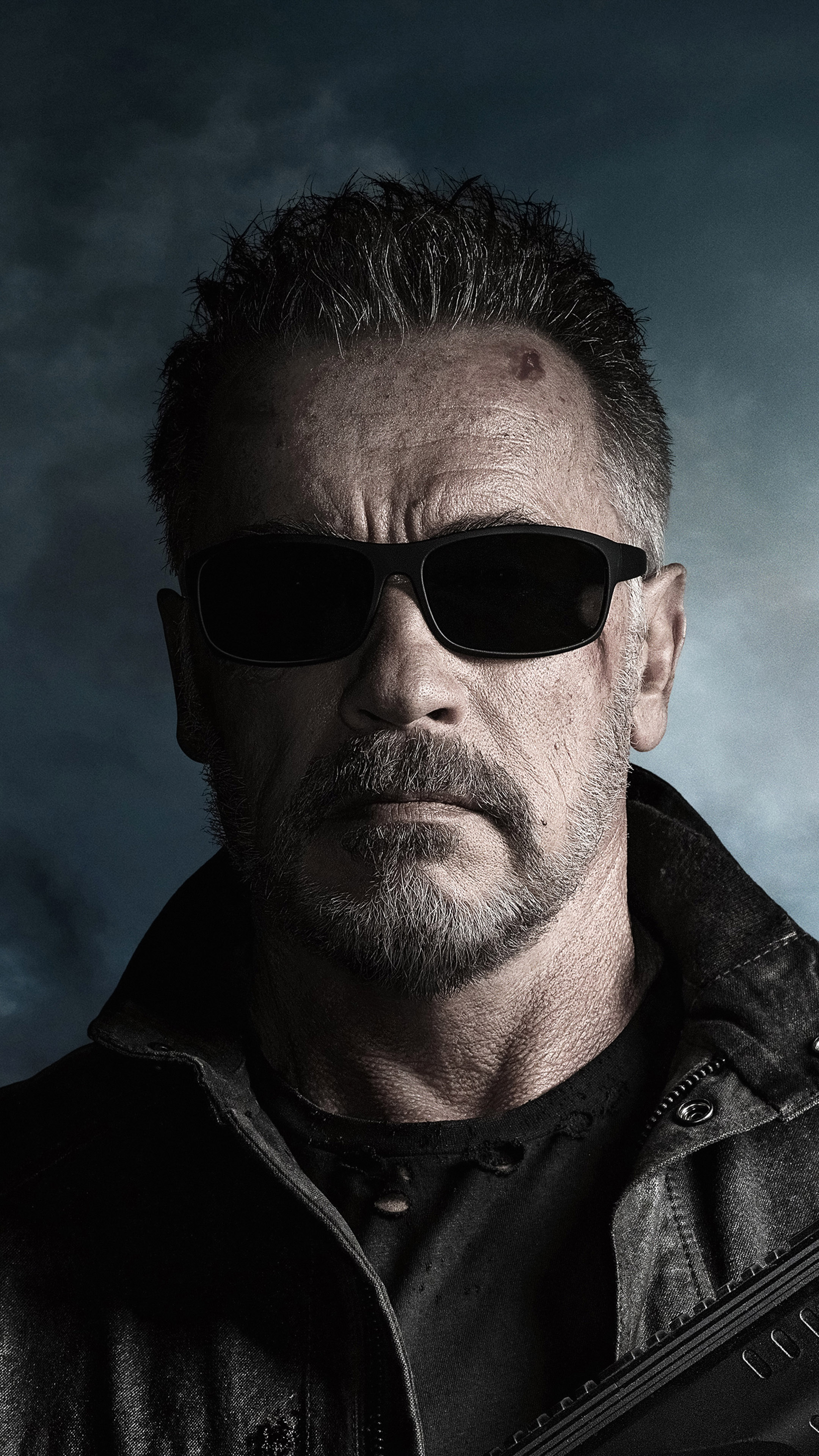 Arnold Schwarzenegger In Terminator Dark Fate 4K Ultra HD Mobile Wallpaper