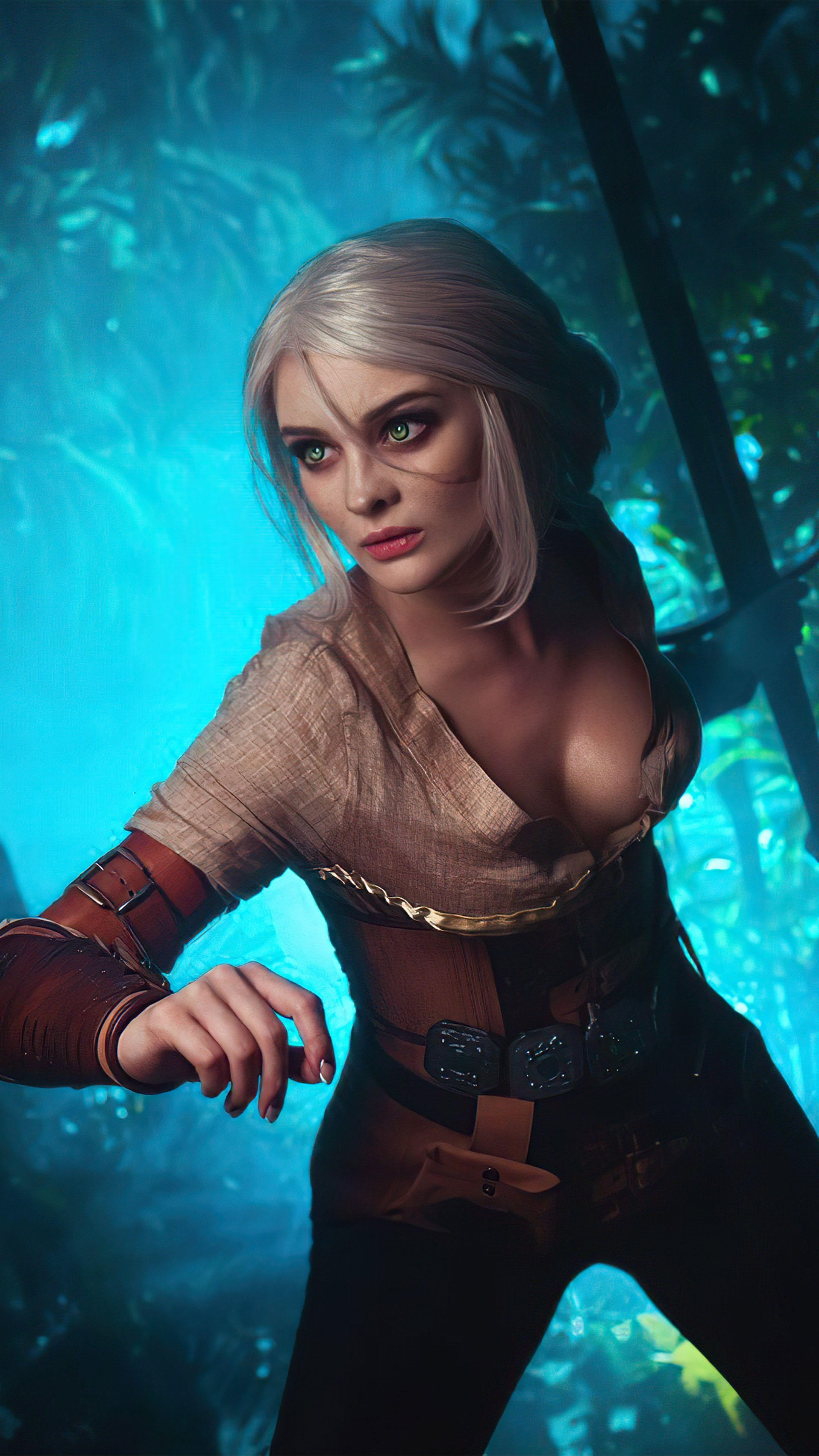Ciri The Witcher 3 Game 4K Ultra HD Mobile Wallpaper