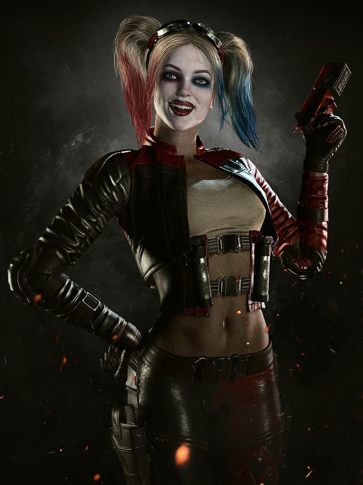 Harley Quinn In Injustice 2 4K Ultra HD Mobile Wallpaper