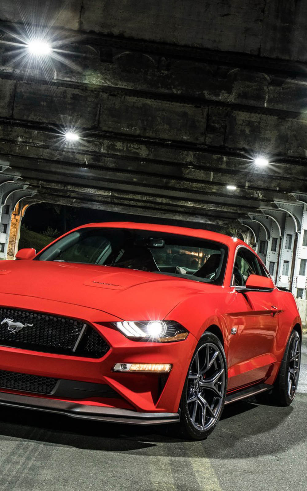 Red Ford Mustang Gt Performance Pack Level 2 4k Ultra Hd Mobile Wallpaper