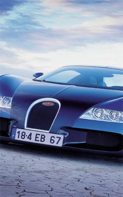 Blue Bugatti Preview