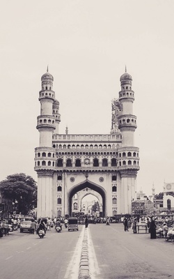 Charminar Black & White Preview