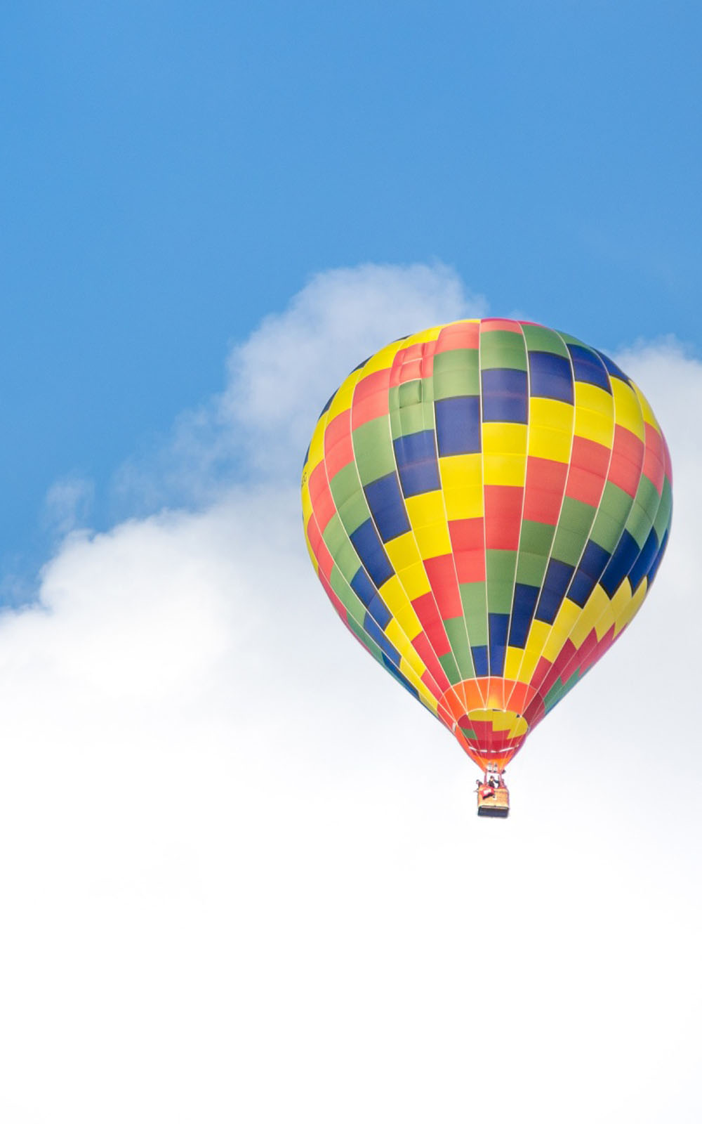 Colorful Hot Air Balloon - Download Free HD Mobile Wallpapers