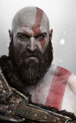 God of War Kratos 3 Mobile Wallpaper Preview