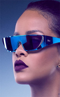 Rihanna Wearing Dior Mobile Wallpaper Preview