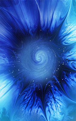 Blue Retina Abstract Mobile Wallpaper Preview