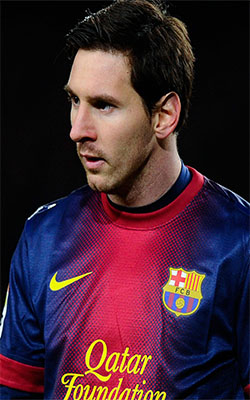 Lionel Messi FC Barcelona Mobile Wallpaper Preview