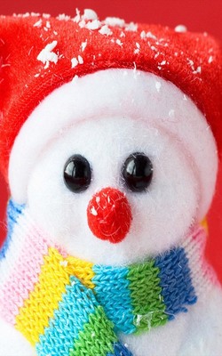 Cutest Snowman Mobile Wallpaper Preview