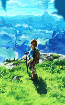 The Legend of Zelda Breath of The Wild Mobile Wallpaper Preview