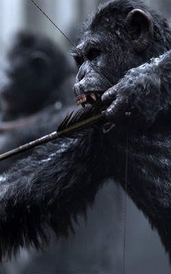 War For The Planet of The Apes 2017 Movie Mobile Wallpaper Preview