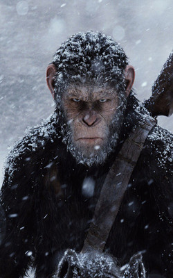 War For The Planet of The Apes Mobile Wallpaper Preview