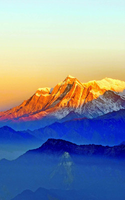 Amazing Sunrise Mountains Mobile Wallpaper Preview