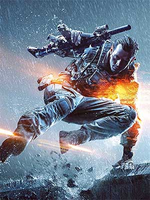 Battlefield Game Soldier In Action HD Mobile Wallpaper Preview