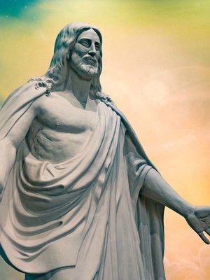 Statue of Christ HD Mobile Wallpaper Preview