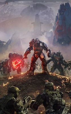 Halo Wars 2 Atriox Battlefield HD Mobile Wallpaper Preview