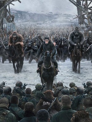 War For The Planet Of The Apes 2017 Movie HD Mobile Wallpaper Preview