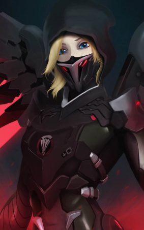 Blackwatch Mercy Overwatch HD Mobile Wallpaper