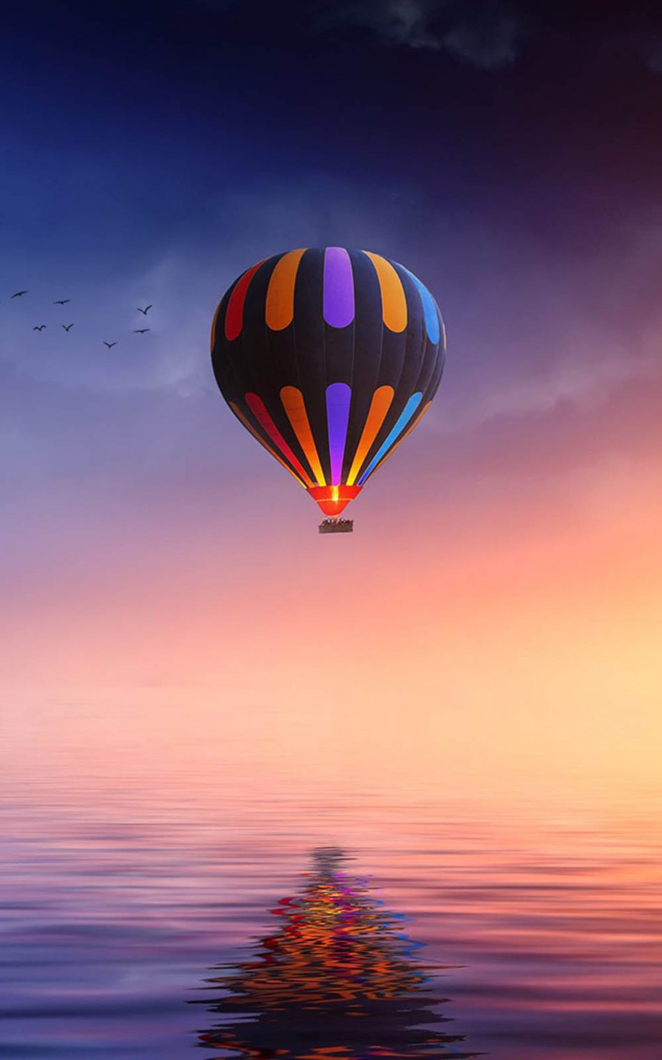 Colorfull Air Balloon HD Mobile Wallpaper