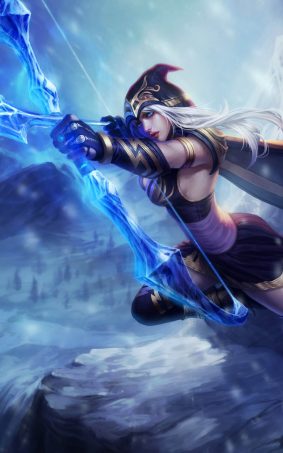 Ashe League Of Legends Hero HD Mobile Wallpaper