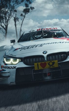 BMW M4 DTM In Action HD Mobile Wallpaper