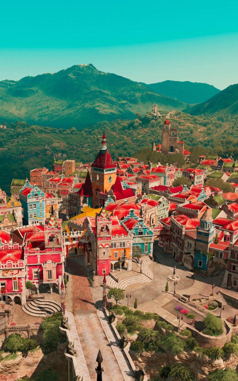 Beauclair The Capital City Of The Duchy Of Toussaint HD Mobile Wallpaper