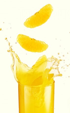 Delicious Orange Juice HD Mobile Wallpaper