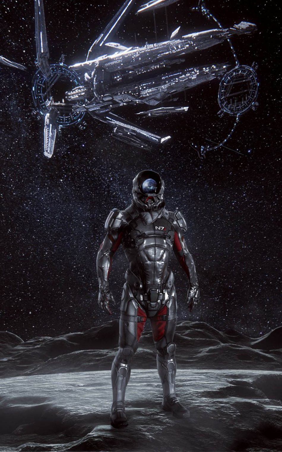 Hyperion Mass Effect Andromeda HD Mobile Wallpaper