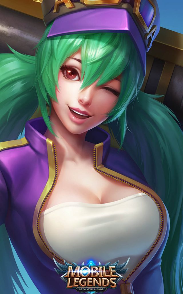 Iphone Layla Mobile Legends Wallpaper Layla Mobile Legends Hero 4K Ultra HD Mobile Wallpaper