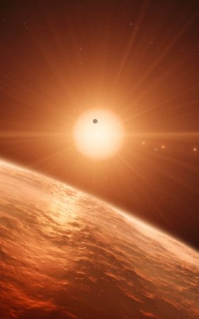 Trappist 1 Planet HD Mobile Wallpaper