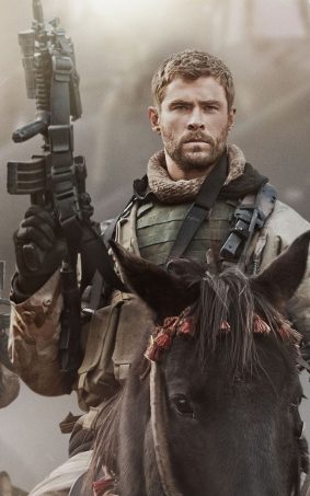 Chris Hemsworth In 12 Strong HD Mobile Wallpaper