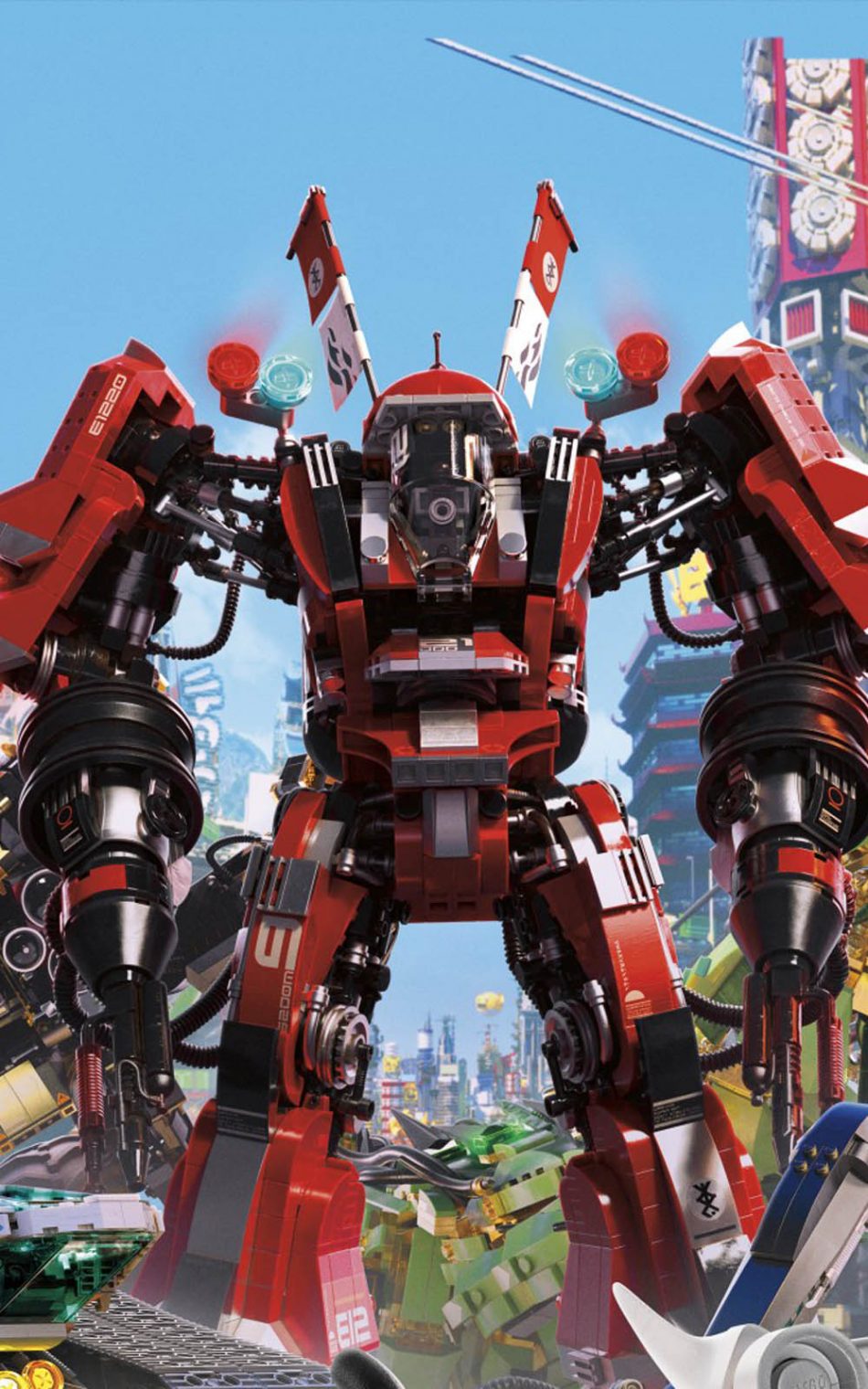 Kai In The Lego Ninjago Movie 4K Ultra HD Mobile Wallpaper Kai In The Lego Ninjago Movie 4K Ultra HD Mobile Wallpaper