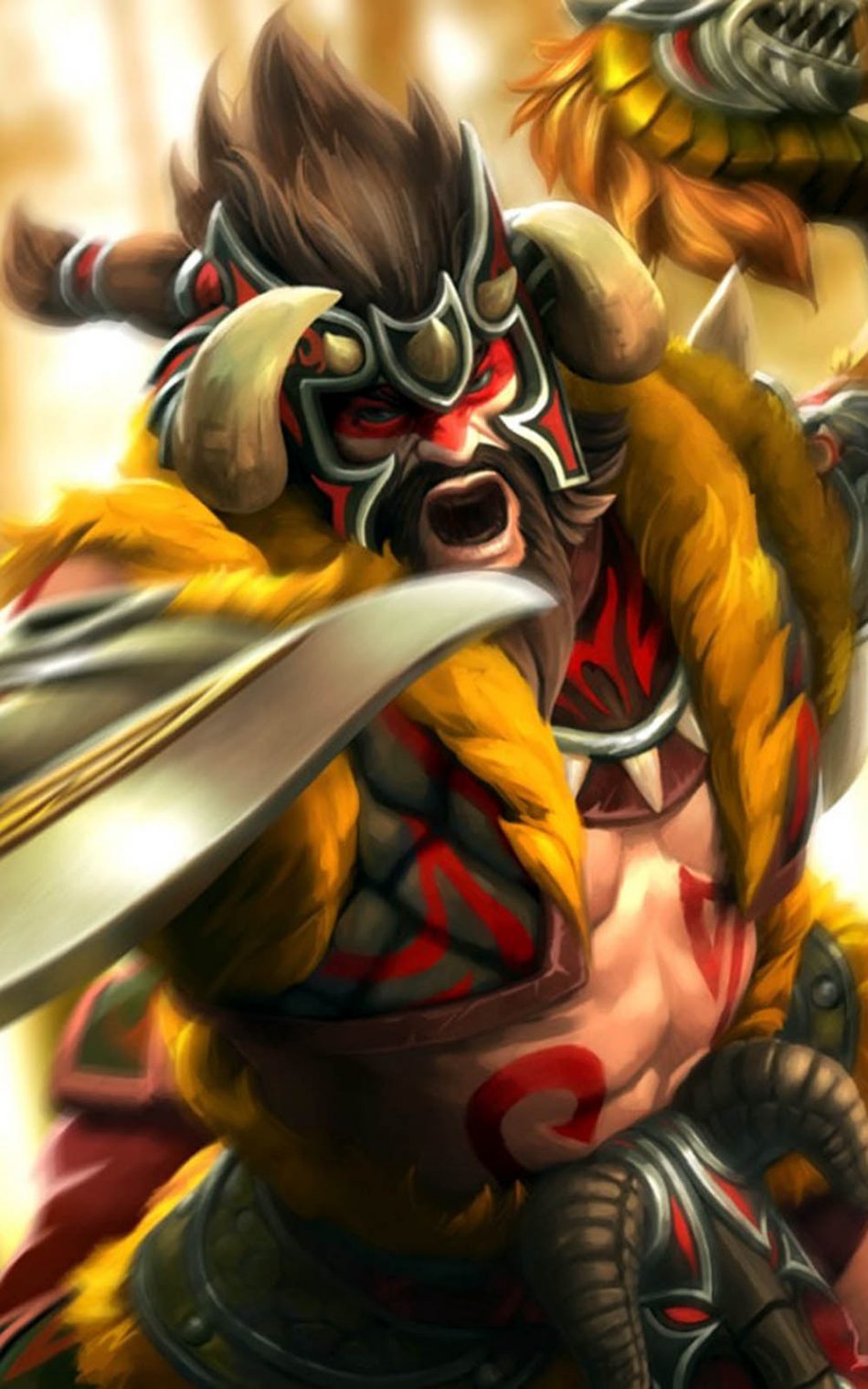 Beastmaster Dota 2 HD Mobile Wallpaper