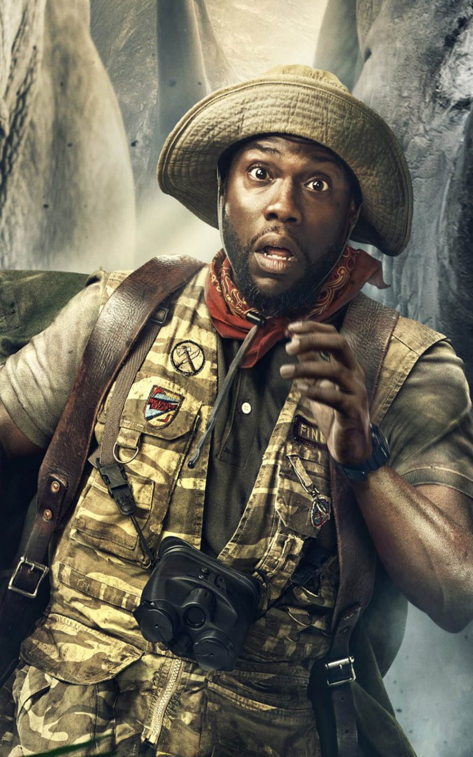 Kevin Hart In Jumanji Welcome To The Jungle 4K Ultra HD Mobile Wallpaper