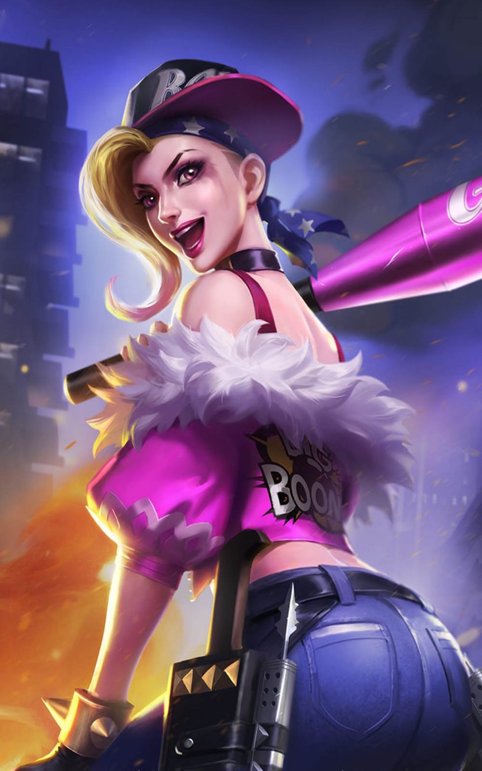 Punk Princess Fanny Mobile Legends HD Mobile Wallpaper