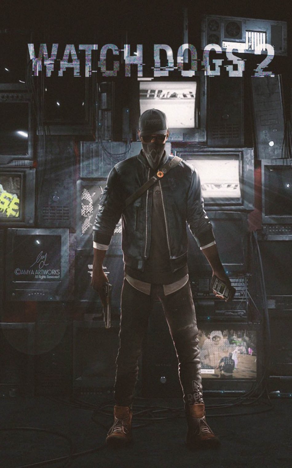 Watch Dogs 2 Game 4K Ultra HD Mobile Wallpaper