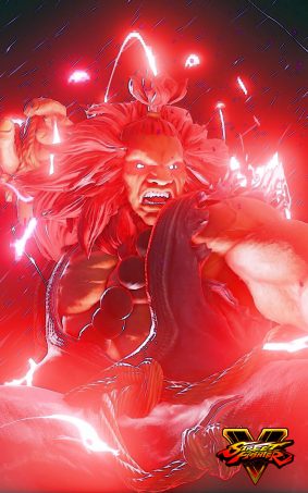 Akuma Street Fighter 5 Hero HD Mobile Wallpaper