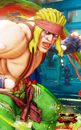 Alex Street Fighter 5 Hero HD Mobile Wallpaper
