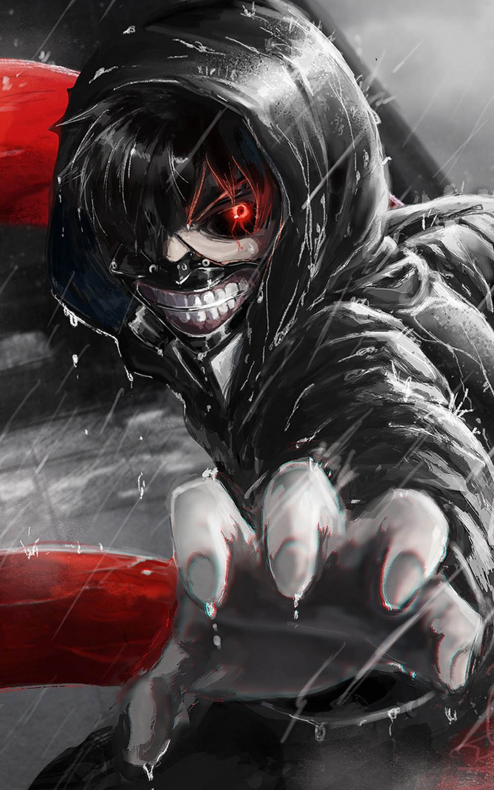 Angry Tokyo Ghoul 4K Ultra HD Mobile Wallpaper