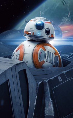 BB 8 In Star Wars The Last Jedi HD Mobile Wallpaper