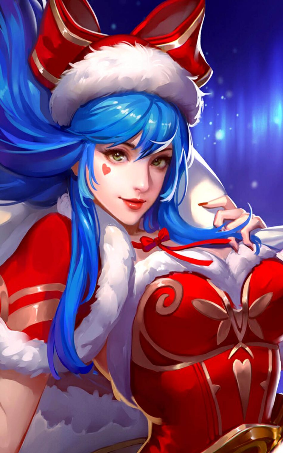 Christmas Cheer Eudora Mobile Legends HD Mobile Wallpaper