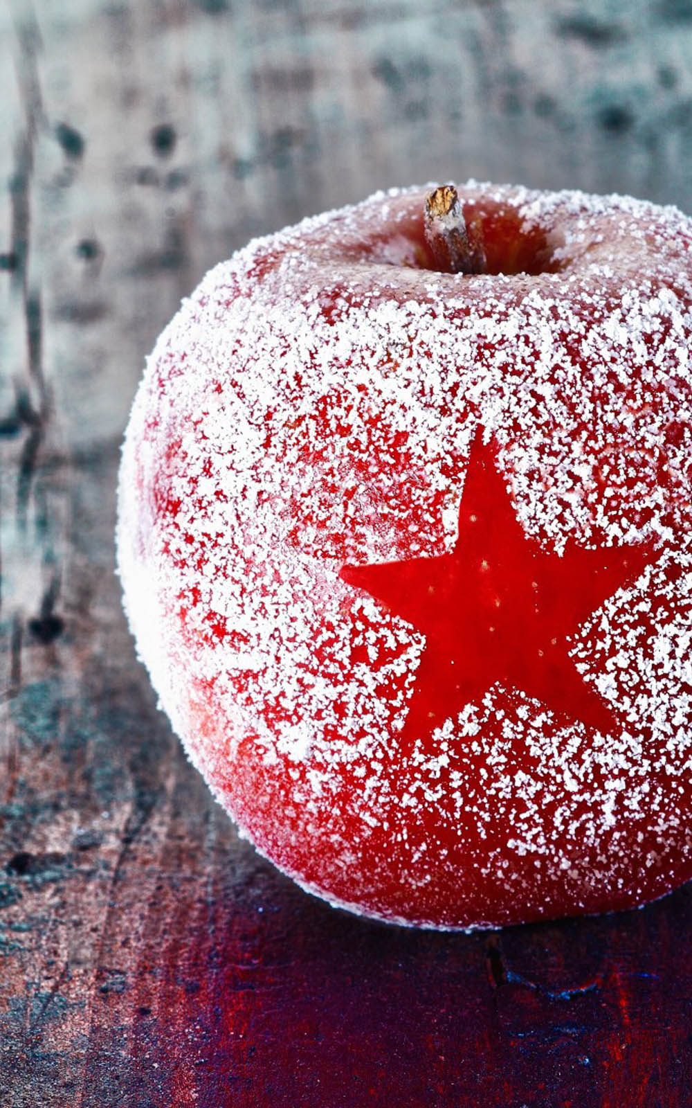 Christmas Frozen Apple 4K Ultra HD Mobile Wallpaper
