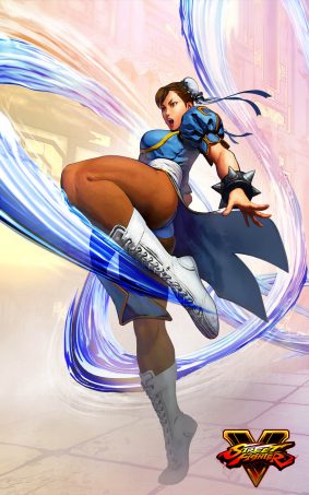 Chun-Li Street Fighter 5 Hero HD Mobile Wallpaper