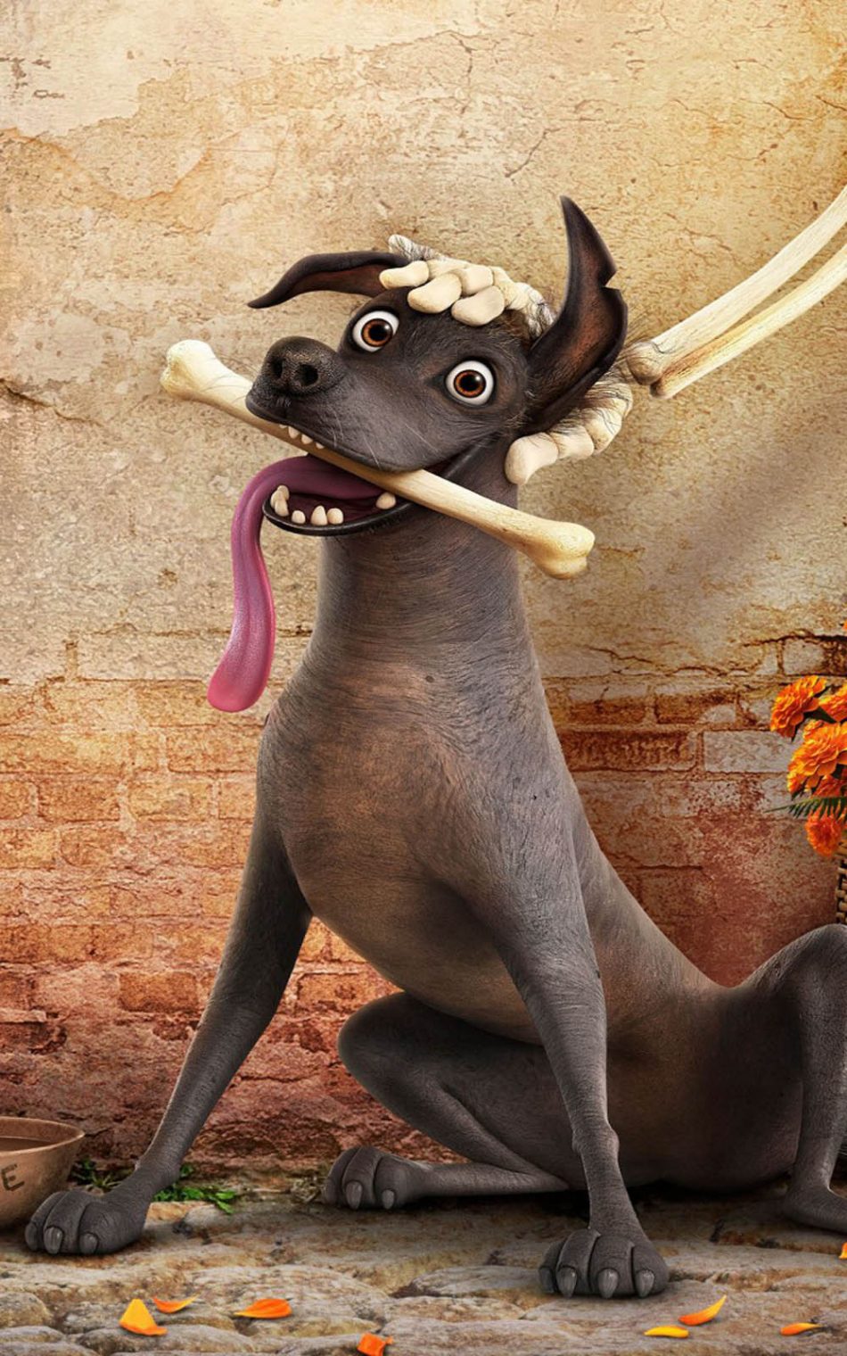 Dante Dog In Coco HD Mobile Wallpaper