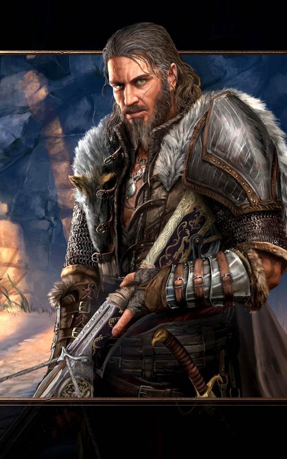 Ifan Ben-Mezd Divinity - Original Sin II Hero HD Mobile Wallpaper