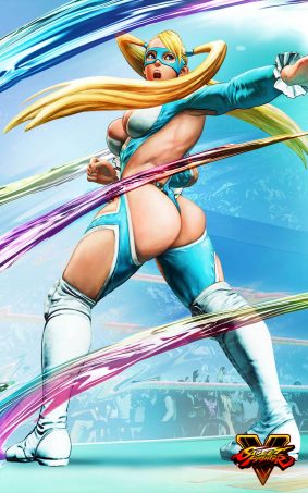 Rainbow Mika Street Fighter 5 Hero HD Mobile Wallpaper